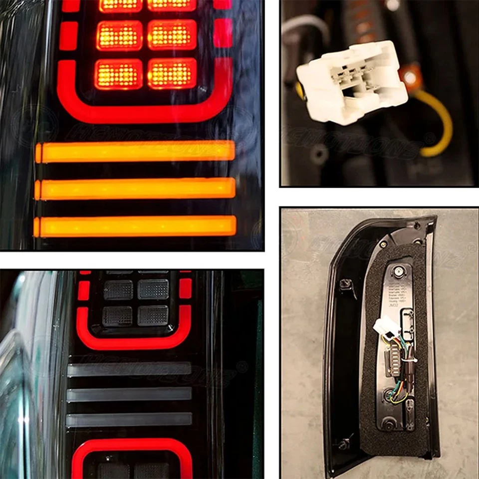 Luces traseras LED para Ford Ranger T6 T7 T8 2012-2019 montaje lámpara de freno Foto 4 de 4