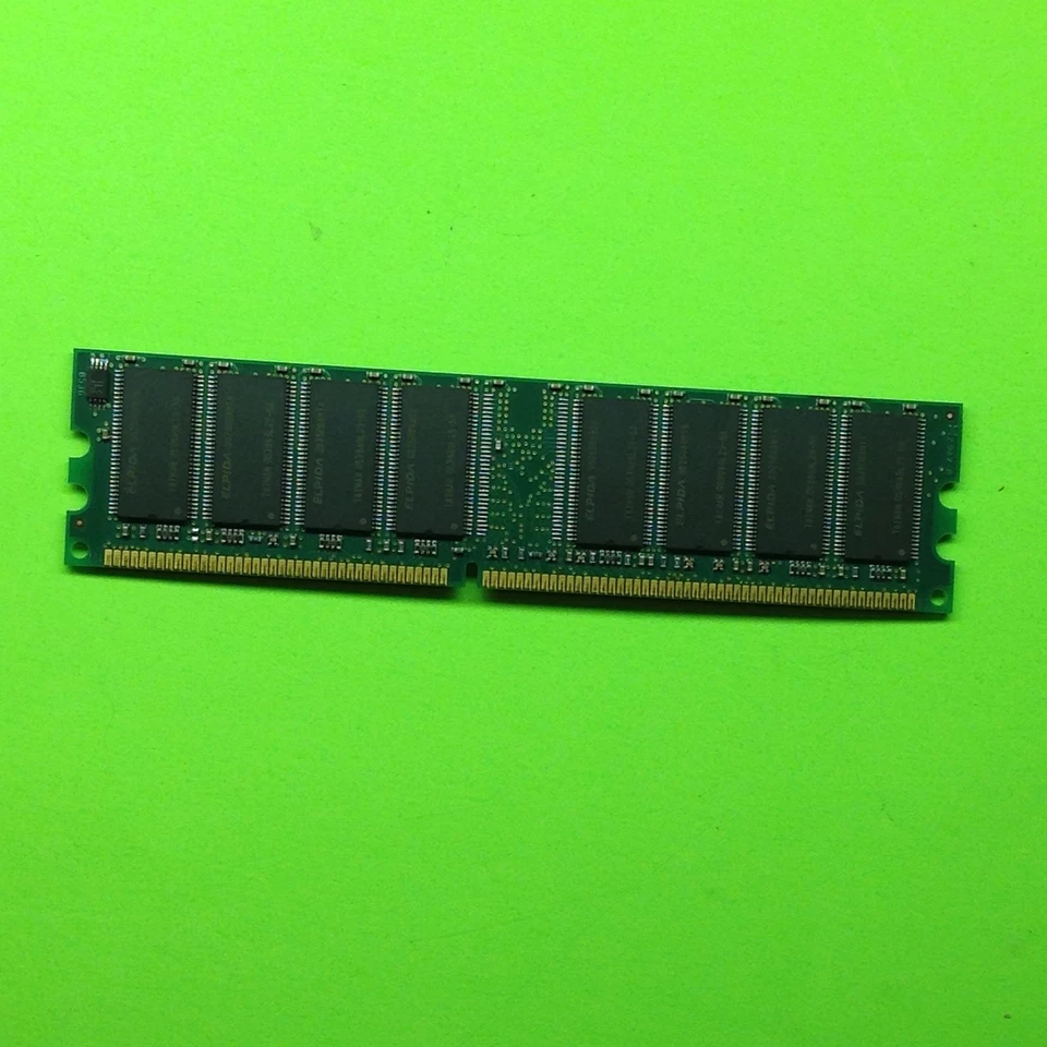 Elpida 0543GK072527 ESD52UC8AMFA 5B 512MB DDR-400 (PC-3200) PC-3200U Random AC - Image 2 of 2