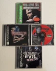 Resident Evil Trilogy PS1 Bundle - Director's Cut, RE2, RE3 Nemesis - CIB Black