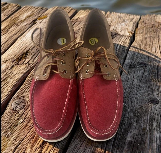 Ralph Lauren Boat Shoe Red Casual Shoes for Men for sale | eBay display picture 3