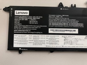 Lenovo ThinkPad T14s T490s T495s  Akku 57Wh 5B10W13910 80-90%