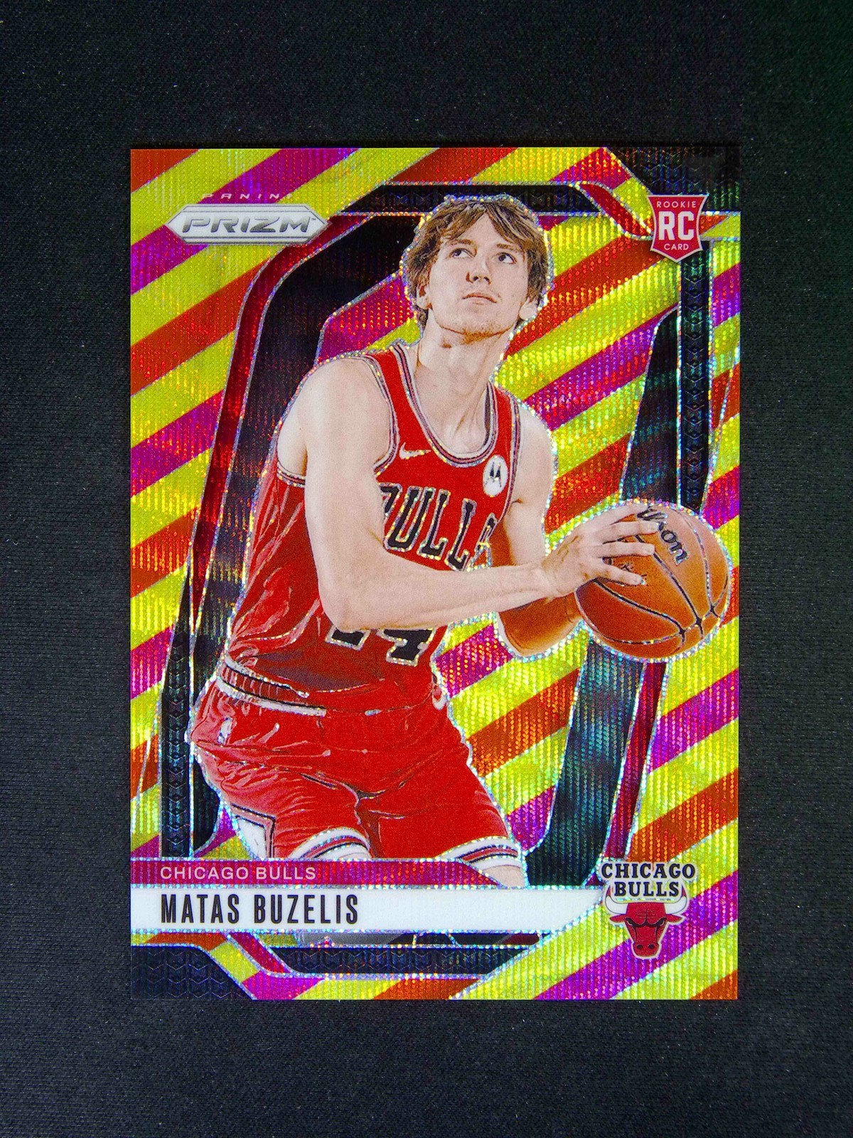 2024-25 Panini Prizm Matas Buzelis #252 RC Rookie Multi Wave /88