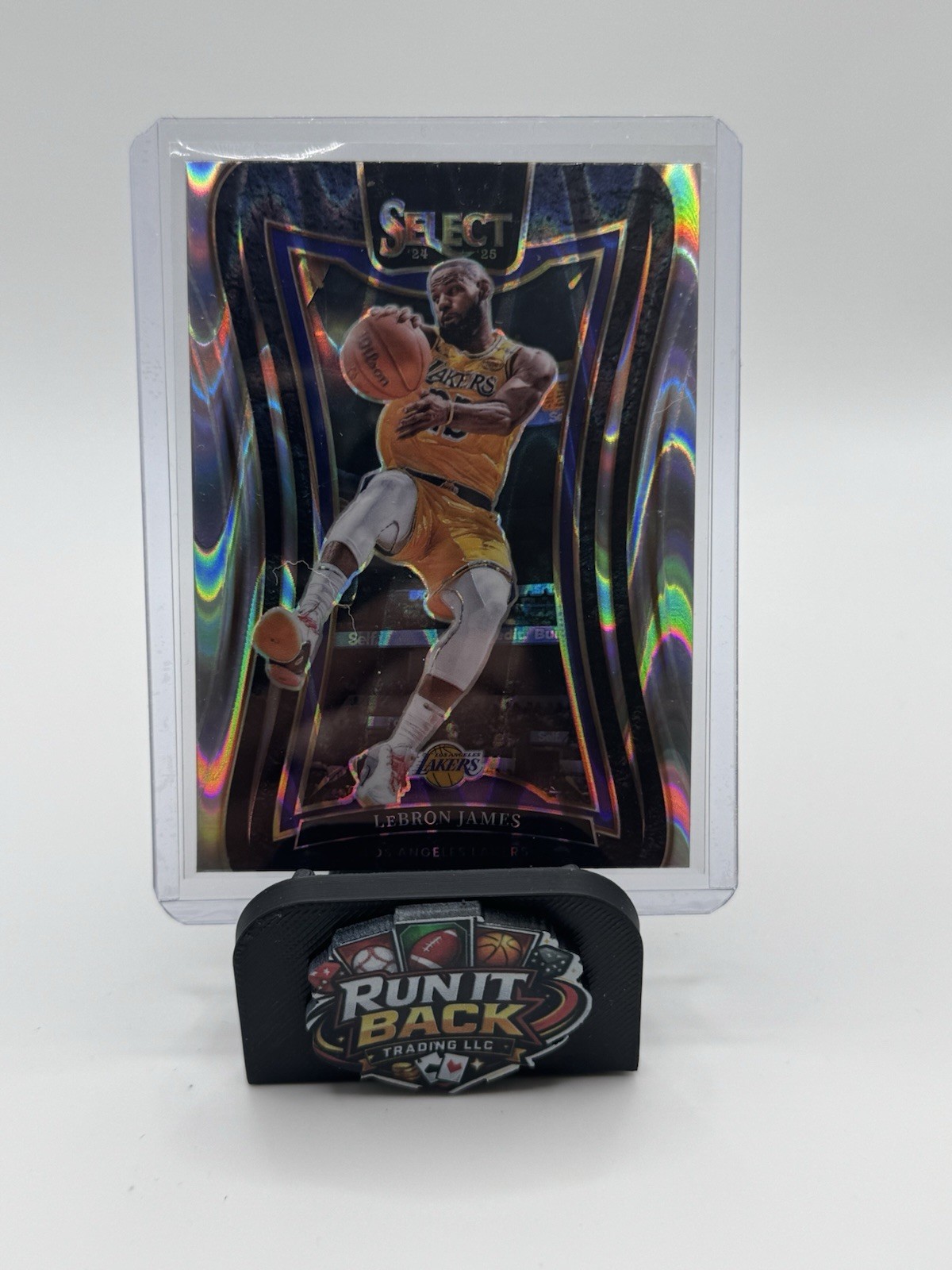 2024-25 Panini Select - Mezzanine LeBron James #310 Tectonic Prizm