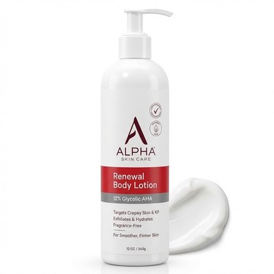Alpha Skin Care Revitalizing Body Lotion, 12% 12 Fl Oz (Pack of 1), WHITE 