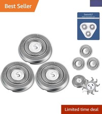 3 Pcs Waterproof Replacement Blades for Electric Razor - SW-S7105 Compatible 10.66 per razor
