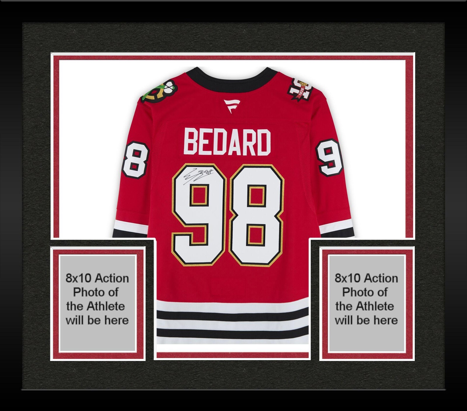 Connor Bedard Autographed Signed Chicago Blackhawks Blackhawks Jersey Fanatics Authentic COA Item#14421004 