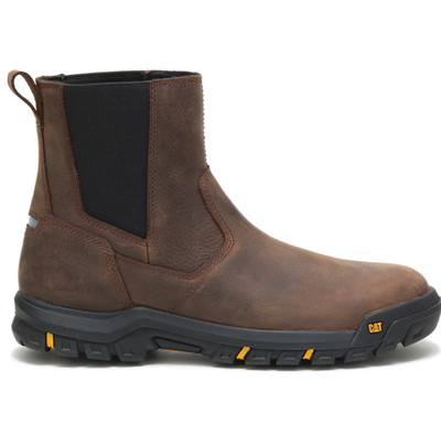 Cat Footwear Men's Wheelbase Work Boots, Medium Brown01