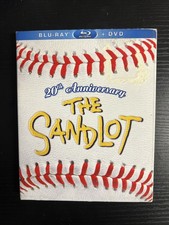 The Sandlot 20th Anniversary Edition Blu ray/DVD with slipcover