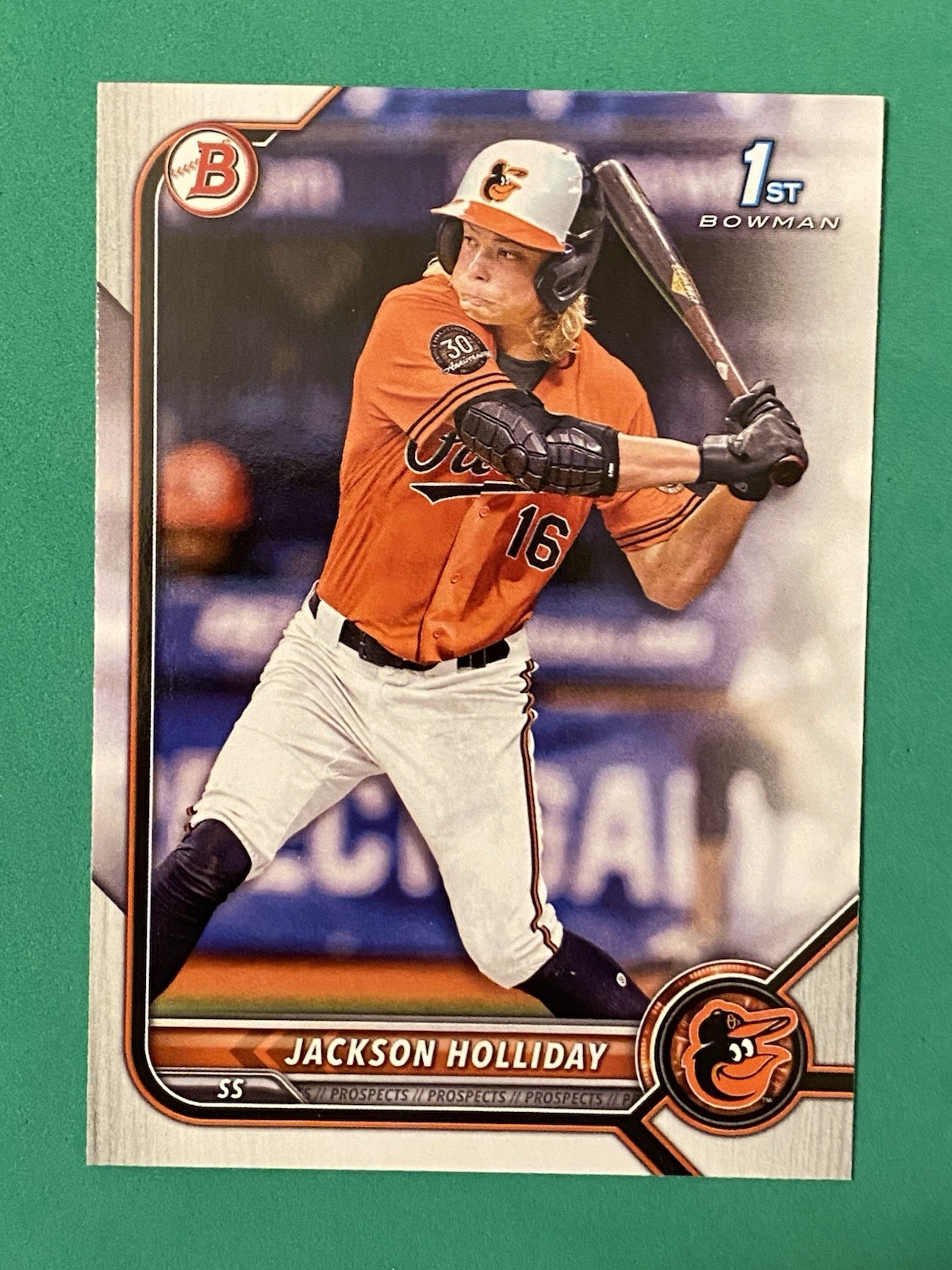 Jackson Holliday 2022 Bowman Draft #BD-168 Base (1st) Price Guide 