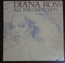 Diana Ross - All The Great Hits 2xLP, Comp, Promo  Very Good Plus VG  