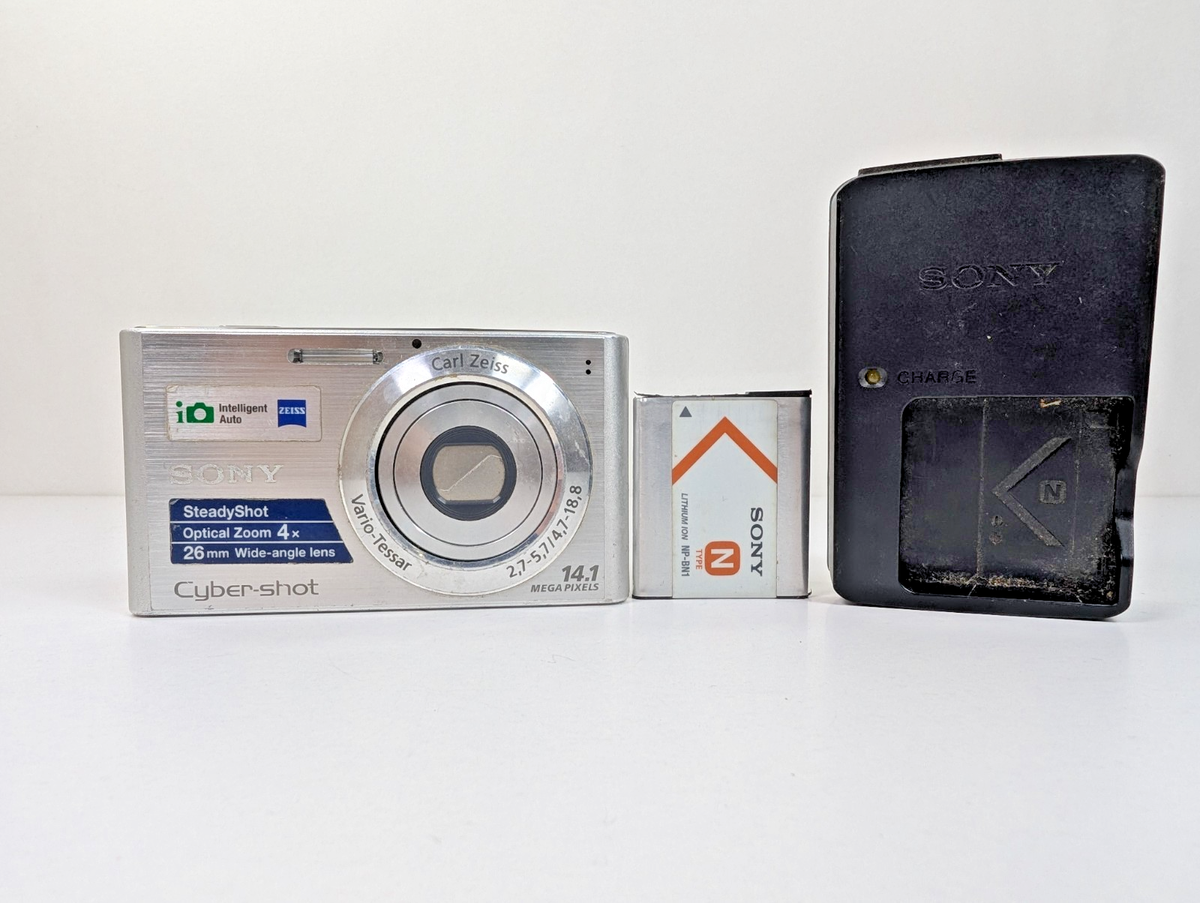 Sony Cyber-shot DSC-W320 14.1MP Digital Camera - Silver for sale