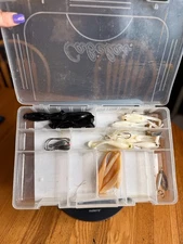 Copolymer Tackle Box – Bass Fishing Kit w/ Soft Plastics & Hooks