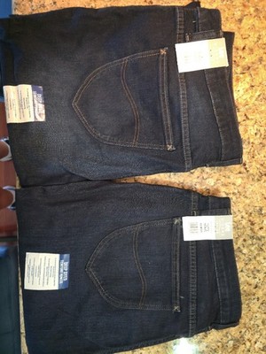 2 Identical Pairs Of LEE RIDERS 18 Ave Indigo Jeans