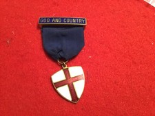 Boy Scout Protestant   God and Country Baptist religious award scout youth mint 