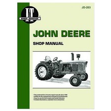 I&T Shop Service Manual For John Deere Tractors | 3010, 3020, 4000, 4010, 4020,