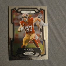 2023 Panini Prizm Nick Bosa #272 Silver Prizm San Francisco 49ers