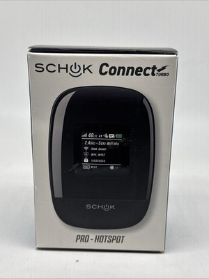 NEW SCHOK Connect Turbo G1401 Pro Hotspot Wifi 2.4Ghz & 5Ghz for Verizon 4G LTE