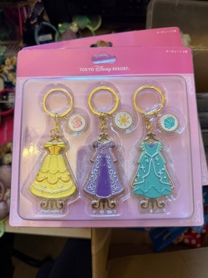 Tokyo Disney RESORT BELLE, RAPUNZEL, ARIELLE KLEIDER SCHLÜSSELANHÄNGER - HANDTASCHE, HANDTASCHE