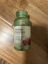 GNC Energy Formula  Herbal Supplement  100 Capsules (Exp Date: 12/25)