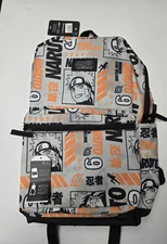 Naurto Shippuden  Backpack Bioworld w/ Laptop Sleeve,Water Bottle Brand New Tags
