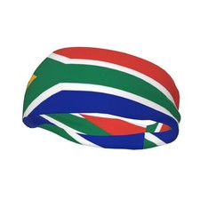 Cute Flag Headbands Women Men Flag Sweatband Sports Headband for Running, Cyc...