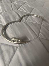 Aigner Armreif Silber mit Steinen