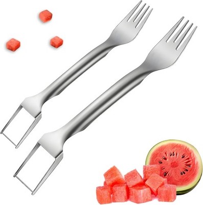 watermelon cutter 2-in-1 stainless steel fruit watermelon slicer kitchen gadgets