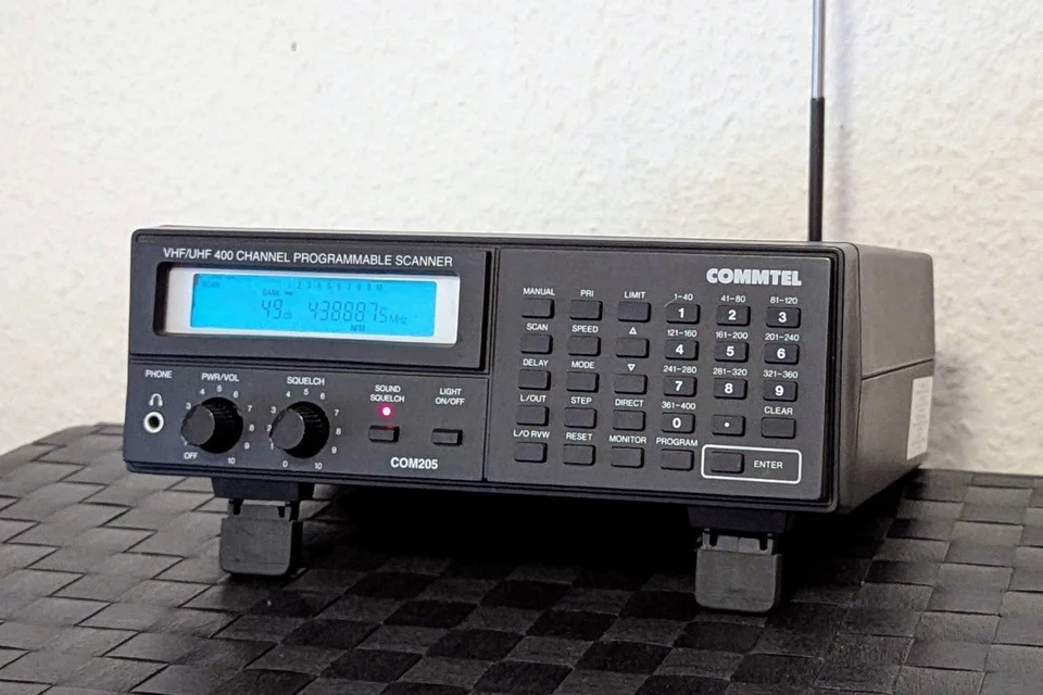 Realistic Pro 2006 = Commtel Com205 - GRE Japan - Tisch Scanner, hervorragend! - Bild 2 von 4