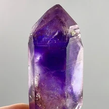 Moving Bubble! RARE Red Hematite Phantom Grape Jelly Brandberg Amethyst Enhydro