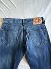 Levi's Men's Slim Fit Jeans Blue Medium Wash Denim Mid Rise 5-Pocket Button — photo 7
