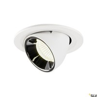 Einbauleuchten Led 1X8.6W/750Lm 4000K Weiß Chrom Modern