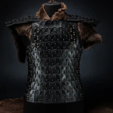 Viking Medieval Lamellar Leather Armor – Ottoman Cosplay SCA LARP