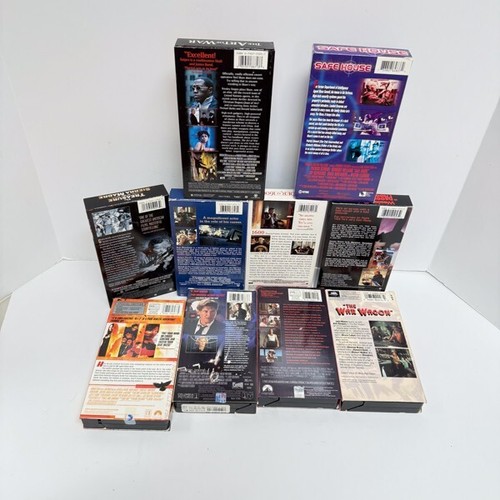 10 VHS Movies~Military~War~Suspense Thrillers~Bogart~Snipes~Fields~Pre-Owned - Picture 18 of 20