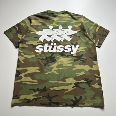 超貴重Sサイズ　Stussy Sport 迷彩camo Tシャツ Stussy Sport Script Tee 