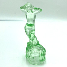 Außergewöhnliche Glasfigur Art Deco von Bailey & Co. Andromeda Nude Lady