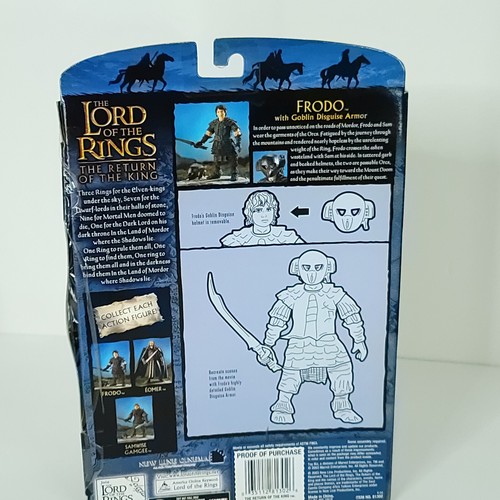 The Lord Of The Rings: The Return Of The King FRODO Goblin Disguise Box Damage - Picture 6 of 6