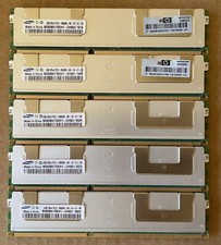 5x SAMSUNG M393B5170DZ1-CH9Q4 500203-061 PC3L-10600R DDR3-1333 4GB 2Rx4 RDIMM