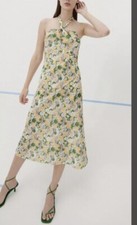 ZARA WOMEN PRINT DRESS SIZE/M NEW