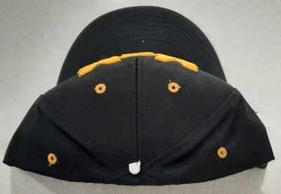 MCM letter logo pattern black baseball cap $310 Mens MCM Cubic Logo Allover Print Baseball Cap Hat  main image 4