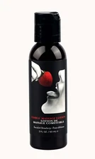 Earthly Body Edible Massage Lotion Strawberry 2oz