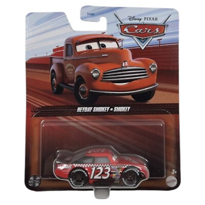 Disney Cars Herstellungsfehler Todd Marcus In Heyday Smokey Verpackung RAR Neu
