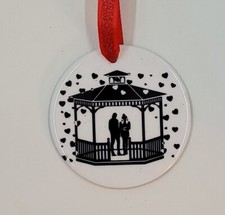 Gilmore Girls Luke  Lorelei Stars Hallow Gazebo Ornament Excellent Fan Gift