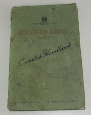 Owners Manual Humber Hawk Mark IV Stand 1951