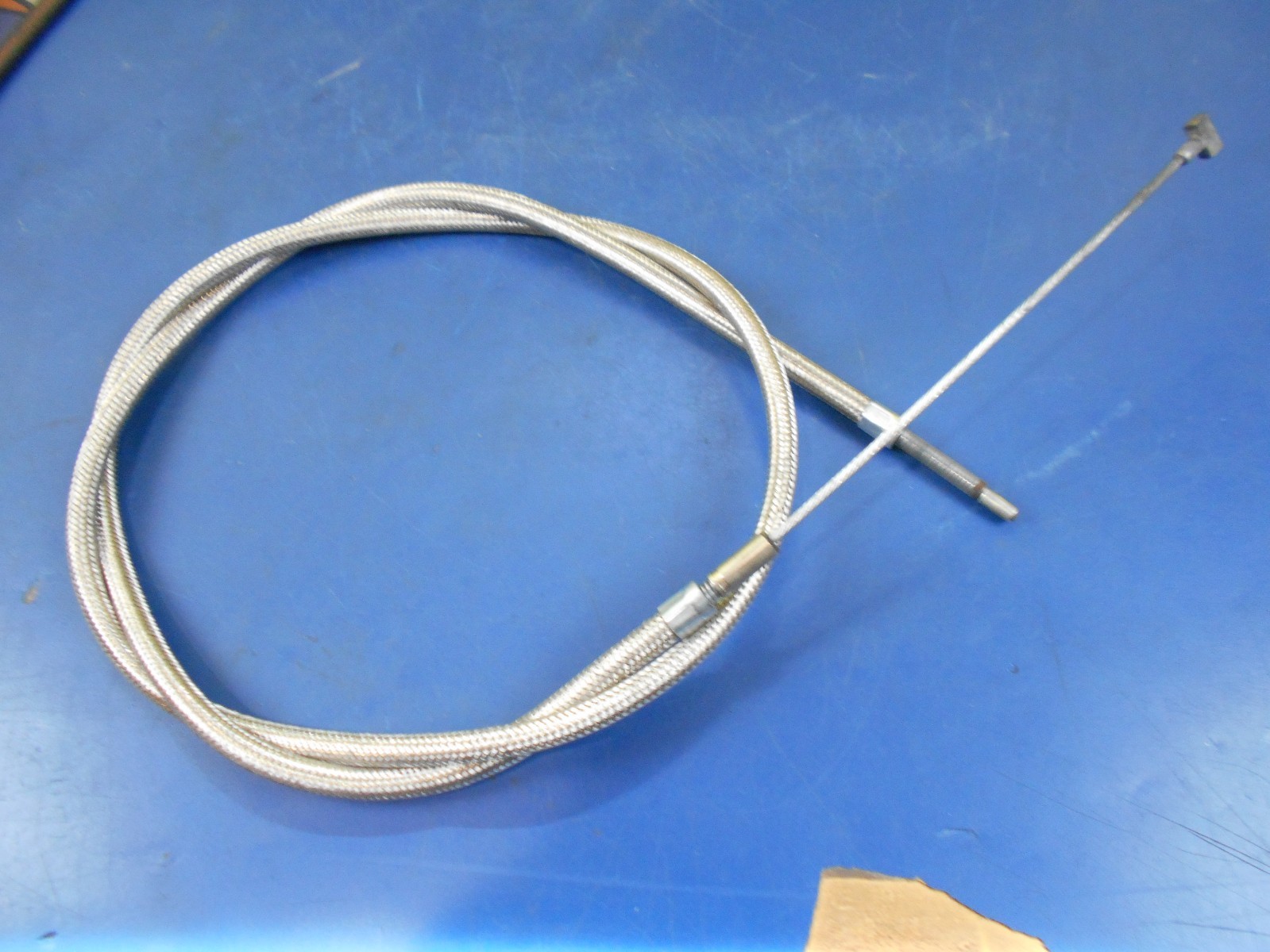 +6" BRAIDED CLUTCH CABLE HARLEY DAVIDSON XL SPORTSTER 19571970 PN