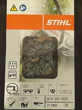 STIHL GTA 26 Replacement Blade Pruner Mini Chainsaw Hand Held 4" Bar Chain Saw