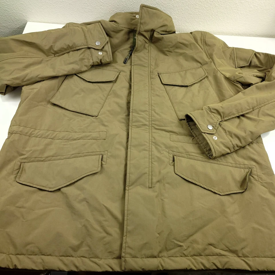 $795 Rag & Bone Olive Green Packable Hood Adam Field Jacket Mens Size XL - Image 4 of 4