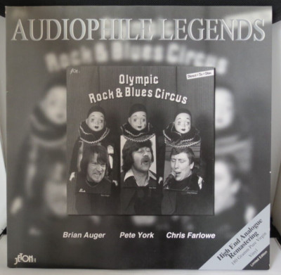 Audiophile Legends, Olympic Rock & Blues Circus , 180 Gramm, Limited Edition