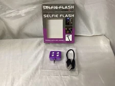 Atomic9 Selfie Flash Purple Lot# 031016   A9UNIVAC096 opened package