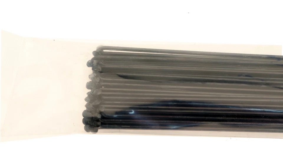 Wheelsmith SS14 14G Straight Black Spokes 294mm Stainless Steel - Bag of 50 -NEW - Image 4 of 4