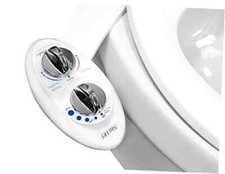 NEO 185 - Self-Cleaning, Dual Nozzle, Non-Electric Bidet Attachment for White